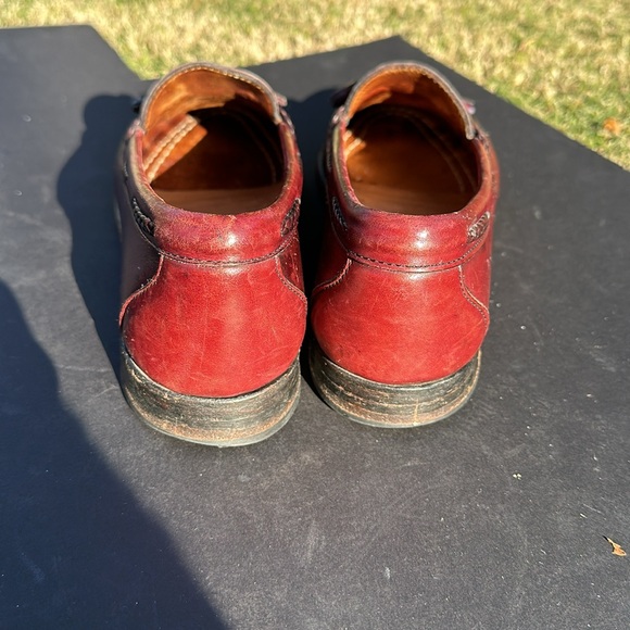 Church\'s Red Leather Loafers main image 4
